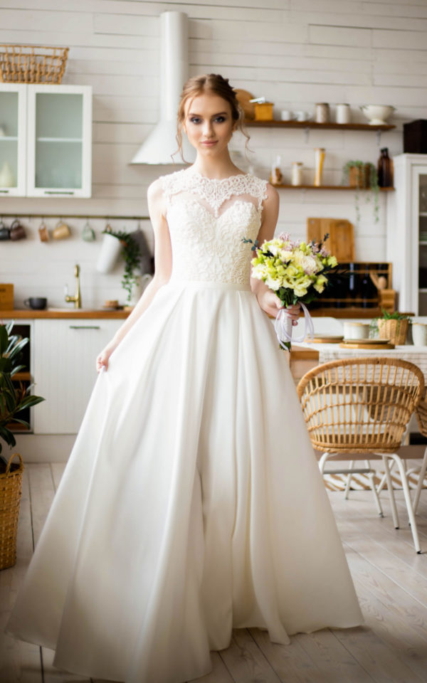 Свадебное платье Атлас
